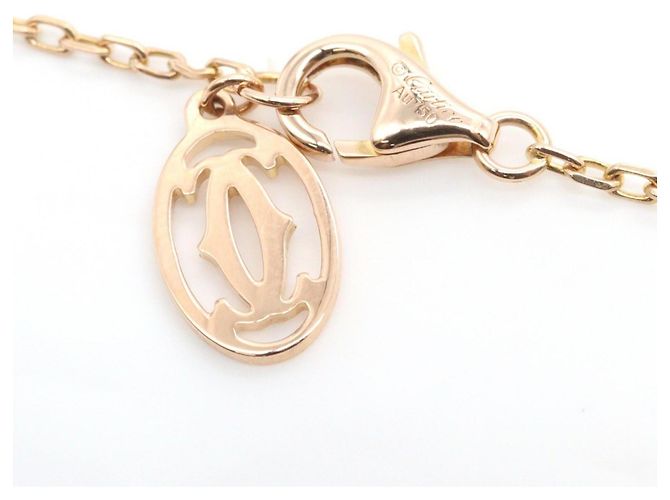 Bracciale Cartier d'Amour con ciondolo di diamanti D'oro - vista 4