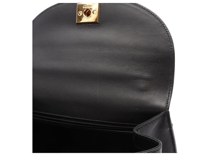 Borsa a mano Cartier Panthère in pelle nera Nero - vista 11