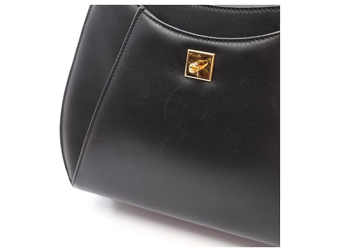 Borsa a mano Cartier Panthère in pelle nera Nero - vista 7