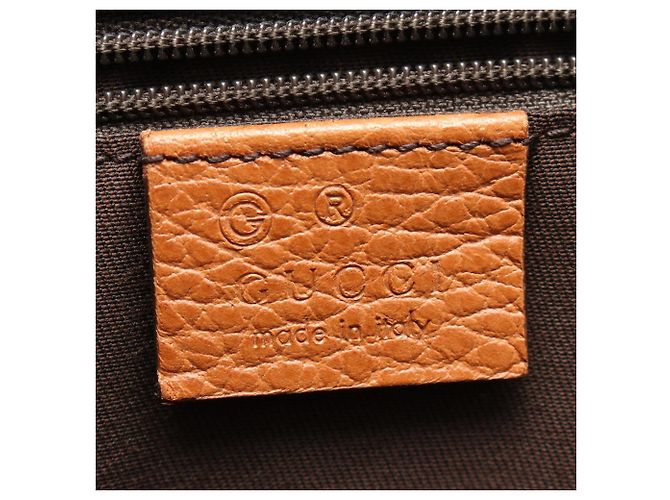 Gucci Brown Leather 2-Way Tote Bag - view 4