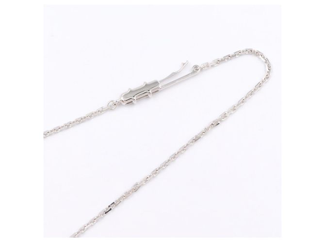 Cartier Love Circle Diamantenhalskette Silber - Ansicht 5