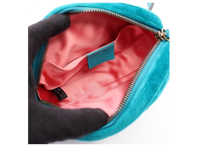 Bolsa de cintura Gucci GG Marmont Verde - vista 3