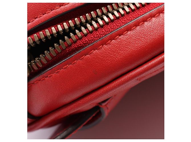 Marsupio Gucci GG Marmont in pelle rossa Rosso - vista 7