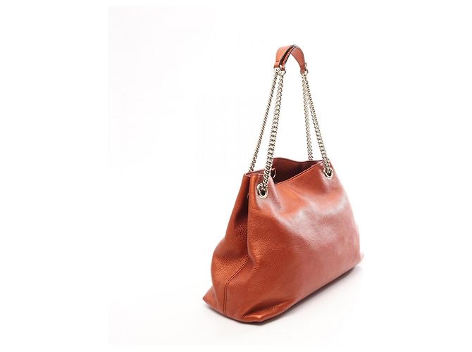 Gucci Soho Interlocking G Schultertasche Bordeaux - Ansicht 2
