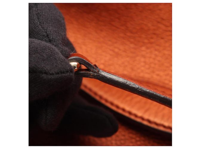Gucci Soho Interlocking G Schultertasche Bordeaux - Ansicht 8