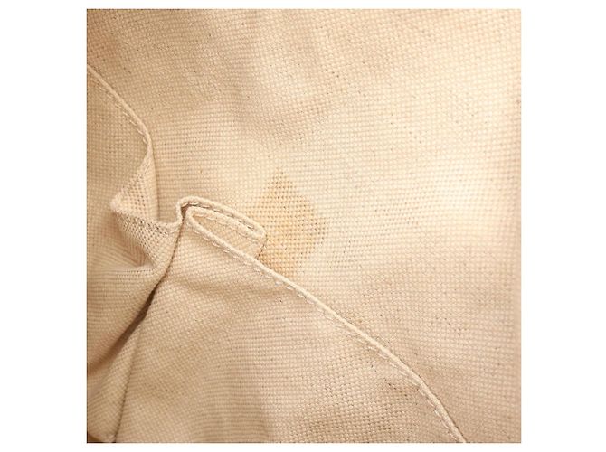 Mochila/Bolsa Gucci Bamboo Bege - vista 6