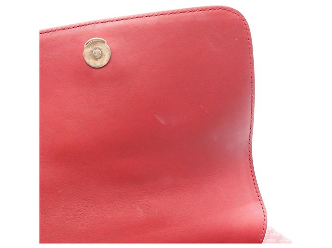 Mochila Gucci Microguccissima en cuero rojo Roja - vista 9