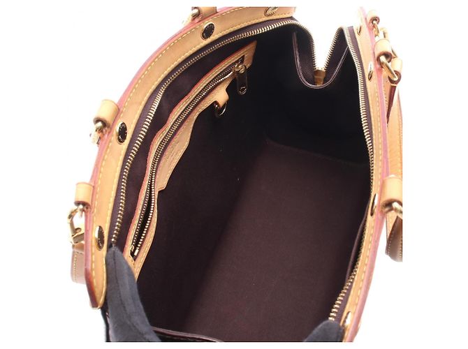 Sac à main Louis Vuitton Blair MM Bordeaux Violet - vue 3