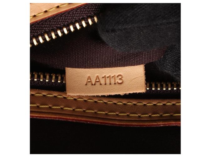 Sac à main Louis Vuitton Blair MM Bordeaux Violet - vue 5