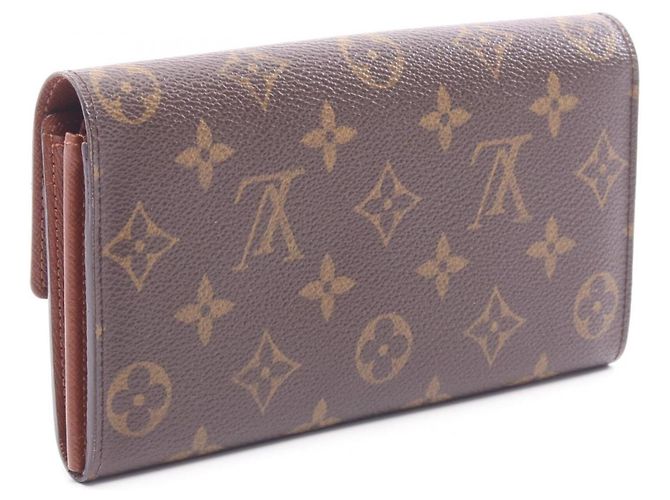 Louis Vuitton Monogram Bi-fold Long Wallet Brown - view 2