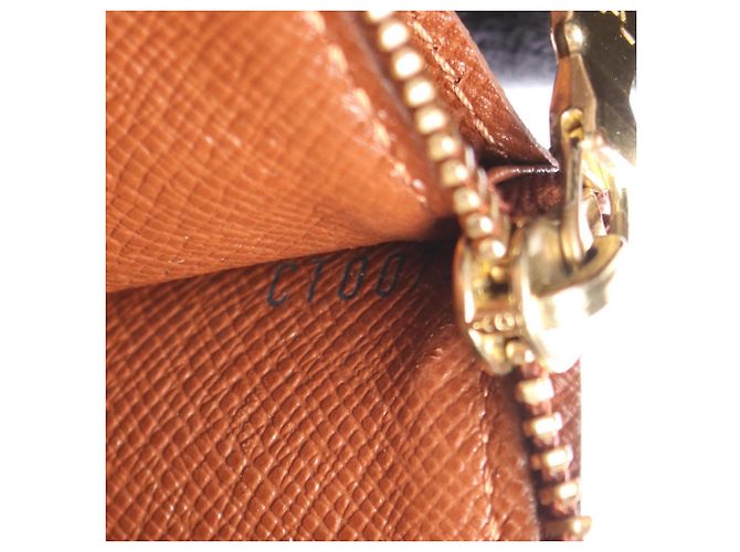 Louis Vuitton Monogram Bi-fold Long Wallet Brown - view 5