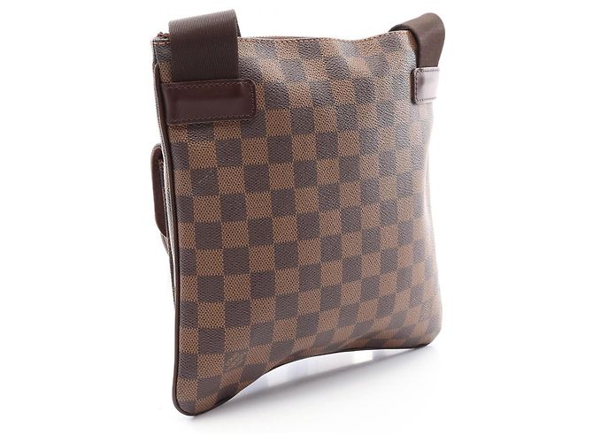 Louis Vuitton Pochette Melville Shoulder Bag Marrone Damier ebene - vista 2