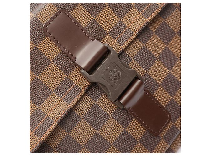 Louis Vuitton Pochette Melville Shoulder Bag Marrone Damier ebene - vista 7