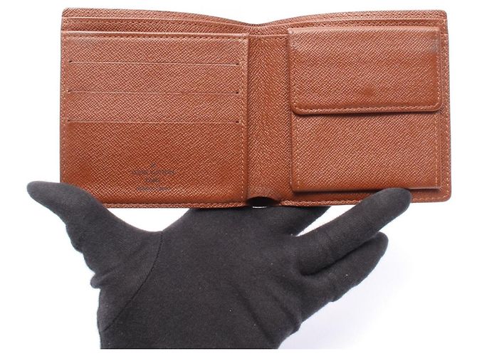 Carteira Louis Vuitton Bi-Fold Marrom Multicor - vista 3