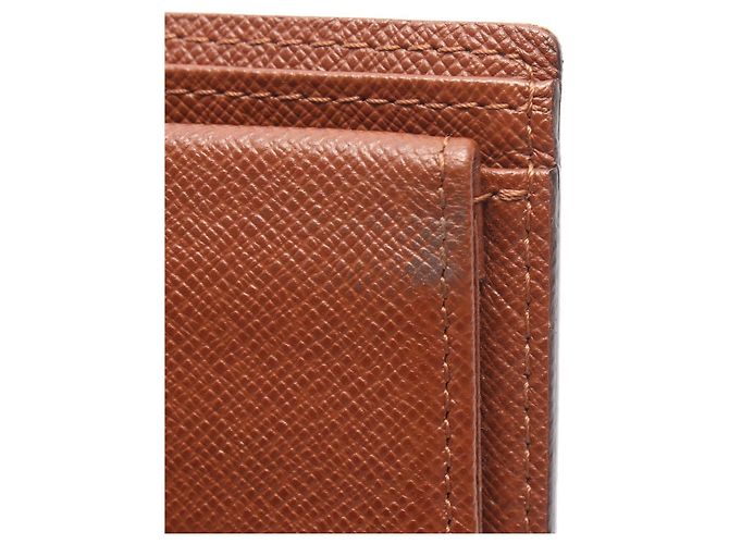 Carteira Louis Vuitton Bi-Fold Marrom Multicor - vista 7