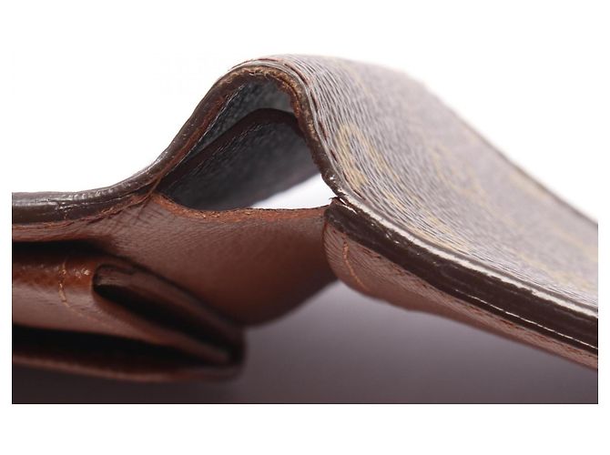 Carteira Louis Vuitton Bi-Fold Marrom Multicor - vista 9