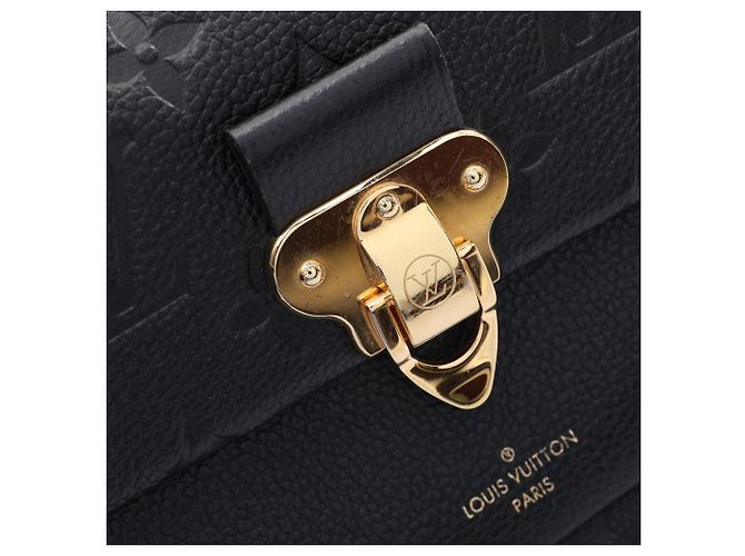 Louis Vuitton Portefeuille Vavin Chain Shoulder Bag Nero - vista 8