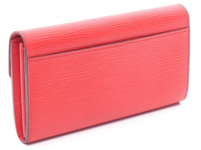 Louis Vuitton Portefeuille Sarah Bi-fold Long Wallet Orange - vue 2