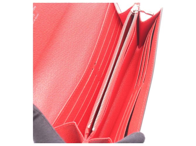 Louis Vuitton Portefeuille Sarah Bi-fold Long Wallet Orange - vue 3