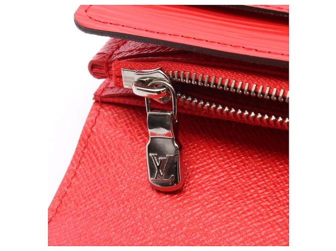Louis Vuitton Portefeuille Sarah Bi-fold Long Wallet Orange - vue 5
