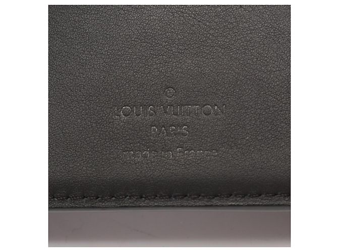 Louis Vuitton Portefeuille Multiple LV Aerogram Noir Bi-fold Wallet Schwarz - Ansicht 4