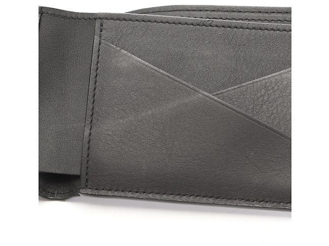 Louis Vuitton Portefeuille Multiple LV Aerogram Noir Bi-fold Wallet Schwarz - Ansicht 5