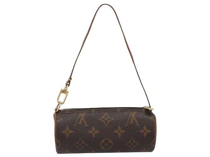 Louis Vuitton Papillon Pochette Monogram Canvas Mini Marron - vue 2