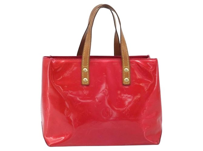 Louis Vuitton Reade Monogram Vernis PM Rose - vue 2