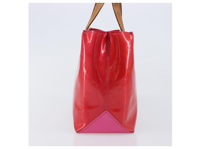 Louis Vuitton Reade Monogram Vernis PM Rose - vue 4