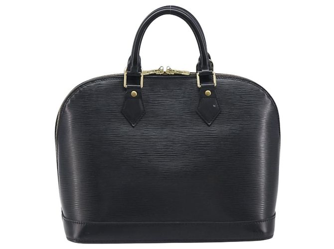 Louis Vuitton Vintage Alma Epi Leather PM Nero - vista 2
