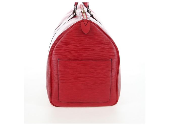 Louis Vuitton Keepall Epi Leather 50 Red - view 3
