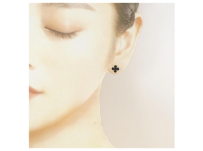 Orecchini Van Cleef & Arpels Sweet Alhambra - vista 4