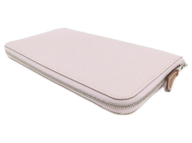 Hermès Cartera bi-fold de seda Hermes ANIMAPOLIS Rosa - vista 2