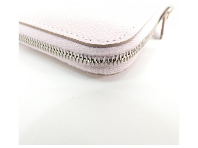 Hermès Cartera bi-fold de seda Hermes ANIMAPOLIS Rosa - vista 3