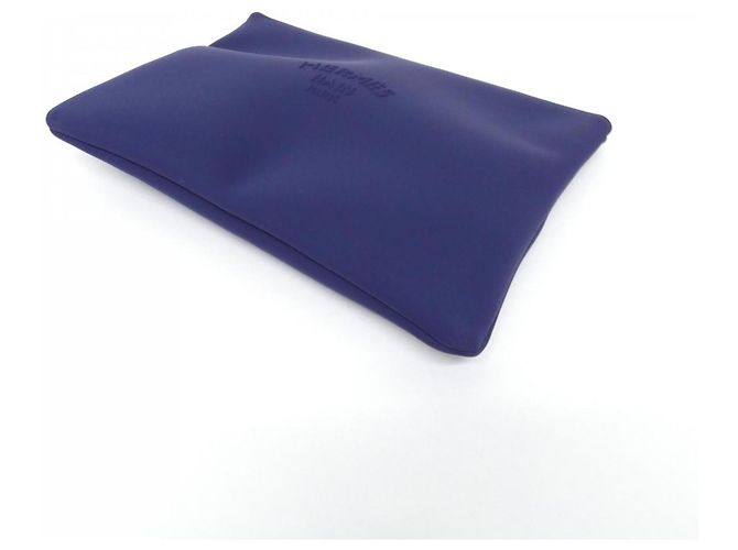Hermès Hermes Neovine GM Handtasche Pouch Blau - Ansicht 3