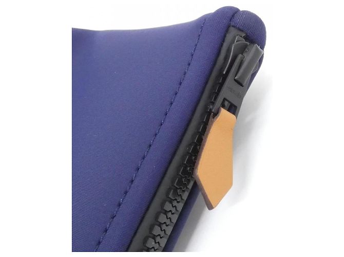 Hermès Hermes Neovine GM Handtasche Pouch Blau - Ansicht 4