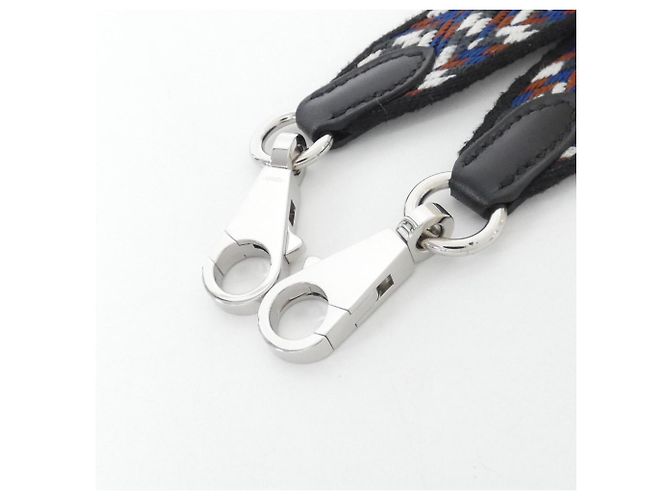 Hermès Hermes Sangle Zigzag 077727CK Strap Noir Blanc - vue 3