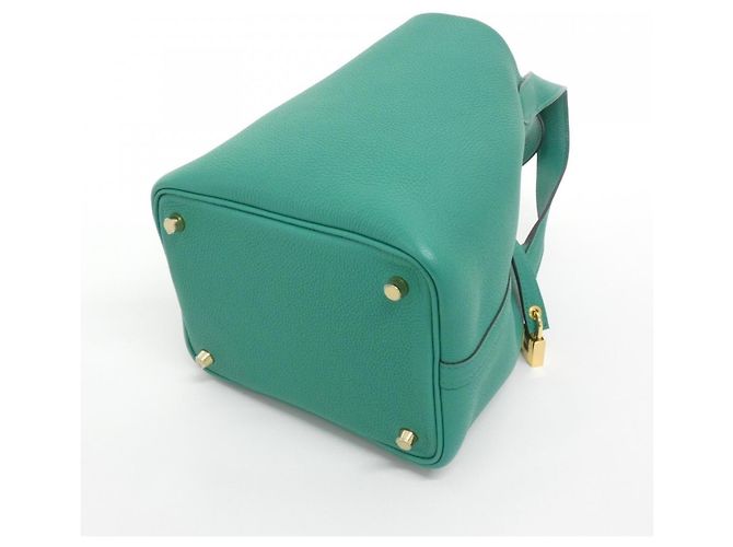Hermès Hermes Picotin Lock PM Handtasche in Grün - Ansicht 2