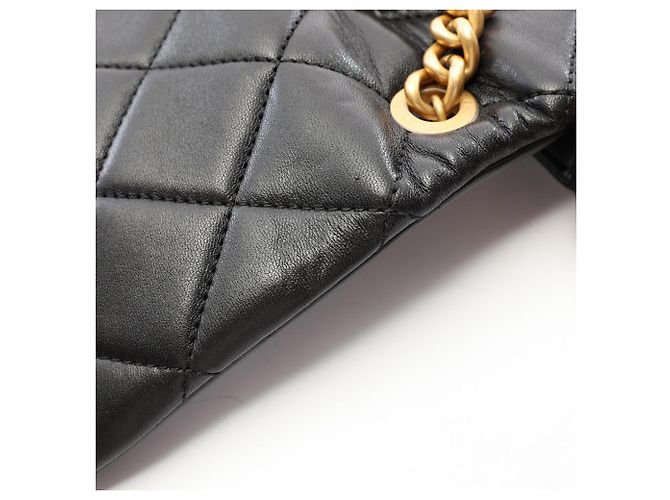 Borsa a mano/Borsa a tracolla Chanel Matelassé 2-Way Nero - vista 11