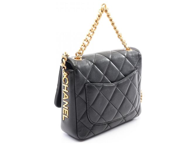 Borsa a mano/Borsa a tracolla Chanel Matelassé 2-Way Nero - vista 2