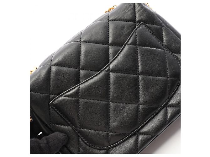Borsa a mano/Borsa a tracolla Chanel Matelassé 2-Way Nero - vista 7