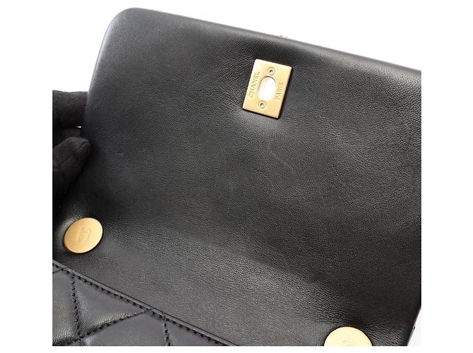Borsa a mano/Borsa a tracolla Chanel Matelassé 2-Way Nero - vista 8