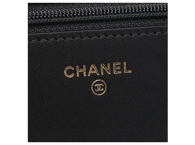 Borsa a tracolla Chanel Matelassé con nastro camelia Nero Rosa - vista 4