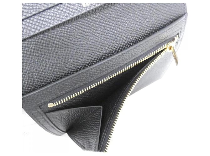 Hermès Carteira Hermes Bearn Compact Preto - vista 4