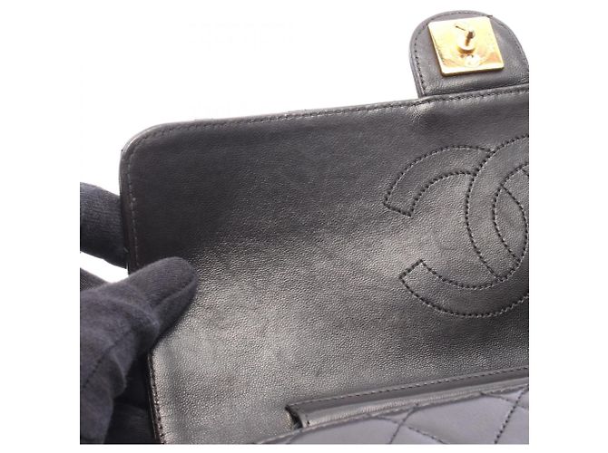 Bolso de hombro Chanel Matelassé Negro - vista 9