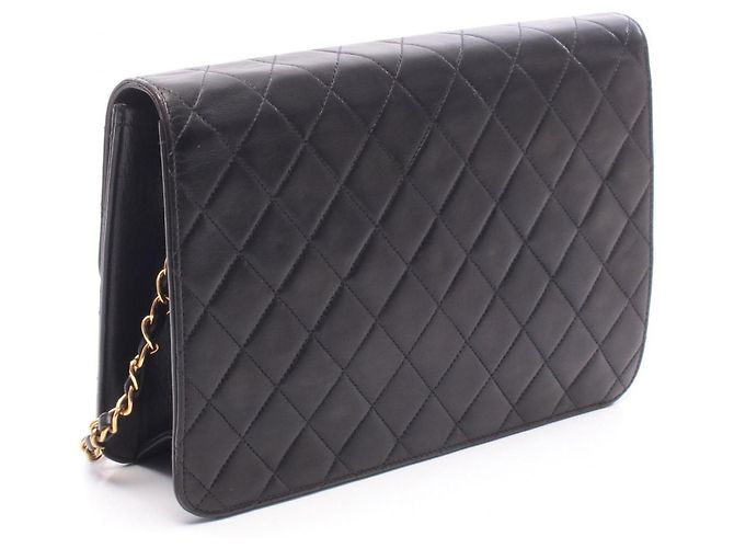 Bolsa de Ombro Chanel Matelassé Black Preto - vista 2