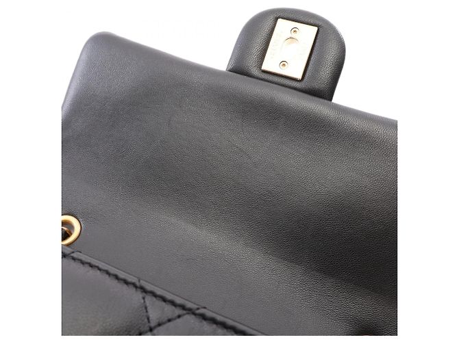 Bolso de hombro Chanel Matelassé de piel de cordero negra Negro - vista 6