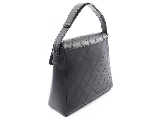 Borsa a tracolla Chanel Matelassé Nero - vista 2