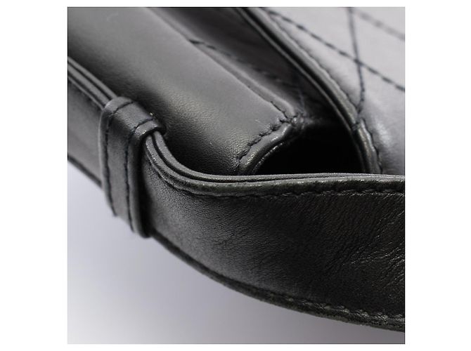 Borsa a tracolla Chanel Matelassé Nero - vista 8