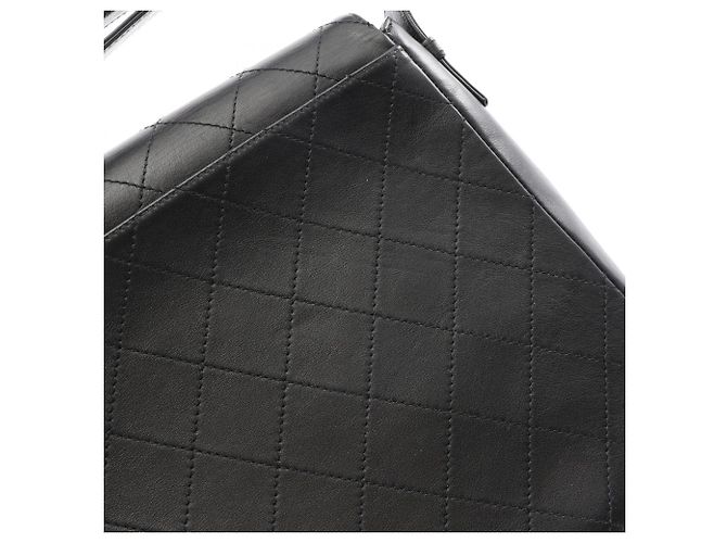 Borsa a tracolla Chanel Matelassé Nero - vista 9